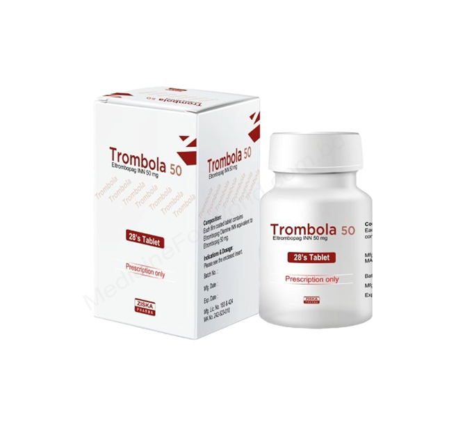Trombola- Generic Eltrombopag- Ziska Pharma