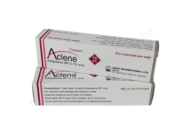 Aclene cream- 通用的 Adapalene- 耀品国际有限公司
