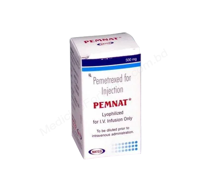 Pemnat- Generic PEMETREXED DISODIUM- Natco Pharma