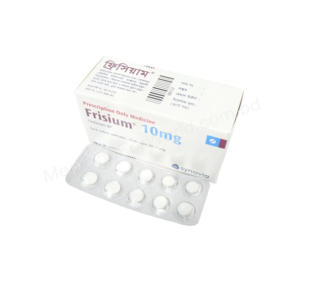 Frisium- Generic Clobazam- Synovia Pharma