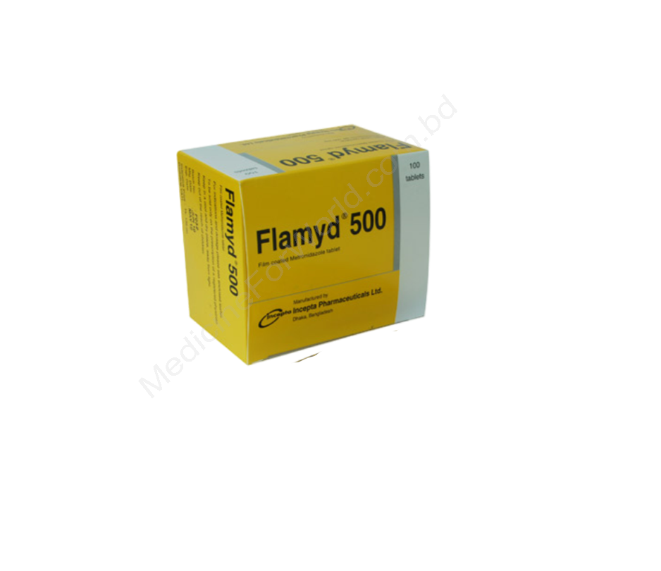 Flamyd- Generic Metronidazole- Incepta Pharma