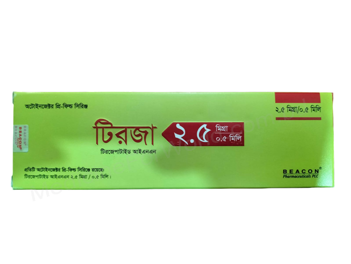 Tirza- Generic Tirzepatide- Beacon pharma