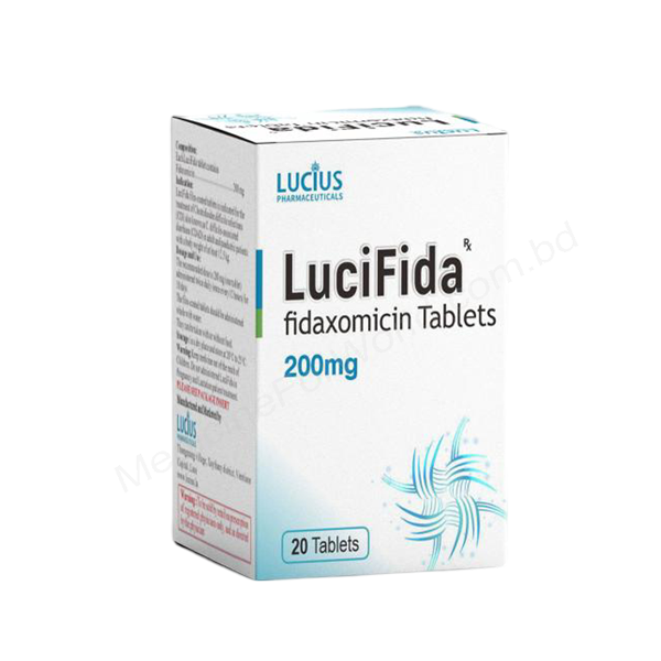 LuciFida- Generic Fidaxomicin- Lucius Pharma