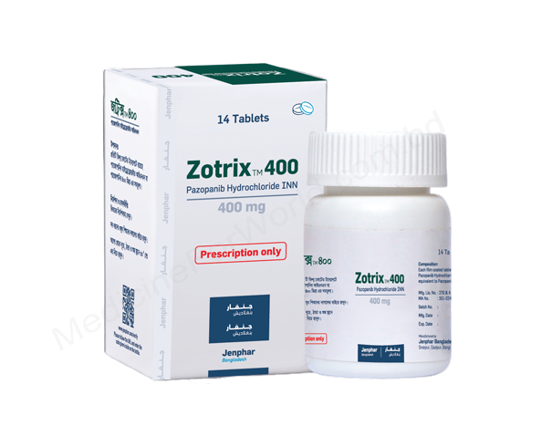 Zotrix- Generic Pazopanib- Jenphar Pharma
