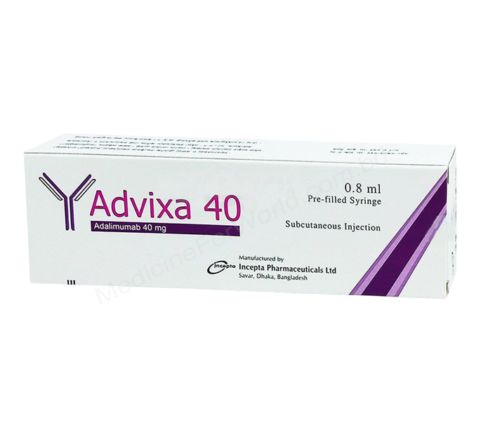 Advixa- Generic Adalimumab- Incepta Pharma