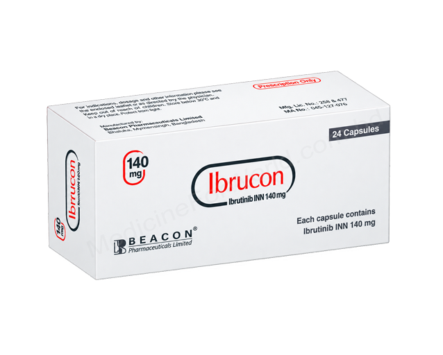 Ibrucon- Родовое ибрутиниб- Beacon Pharma