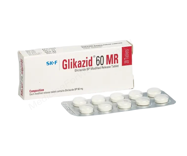 Glikazid MR- 通用的 格列齐特- Eskayef制药有限公司
