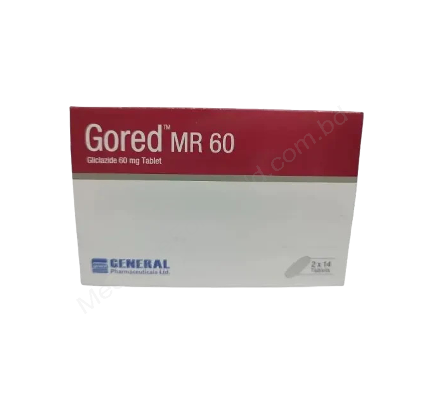 Gored MR- 通用的 格列齐特- General Pharma