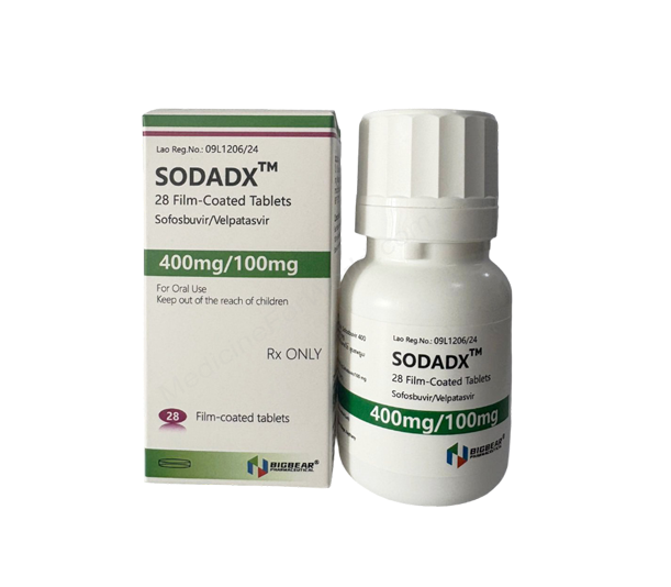 SODADX- 通用的 索非布韦+維帕他韋- Bigbear Pharma