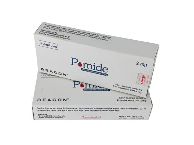 Pomide- Generic Pomalidomide- Beacon pharma
