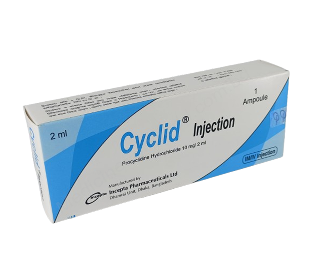 Циклид- Родовое гидрохлорид проциклидина- Incepta Pharma