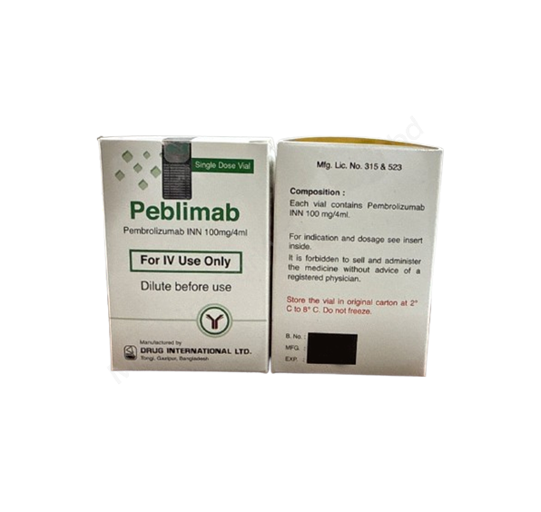 Peblimab- Generic Pembrolizumab- Drug International Pharma