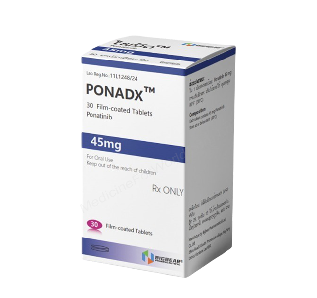 PONADX- Generic Ponatinib- Bigbear Pharma