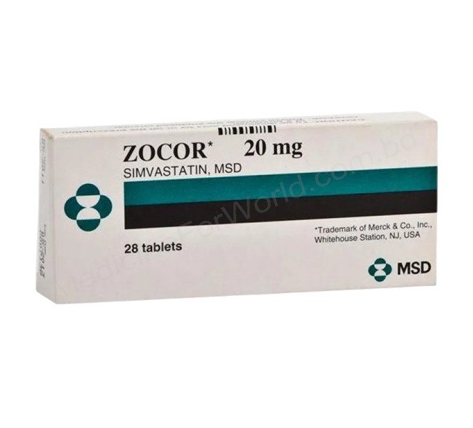 ZOCOR- Generic SIMVASTATIN- MSD Pharma