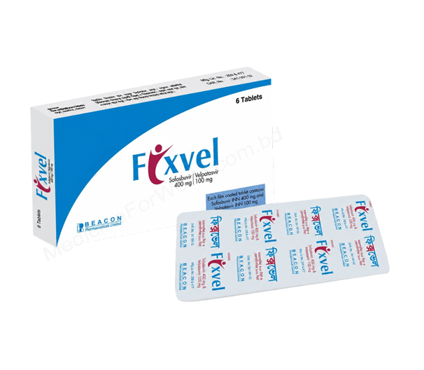 Fixvel- Generic Sofosbuvir+ Velpatasvir- Beacon pharma