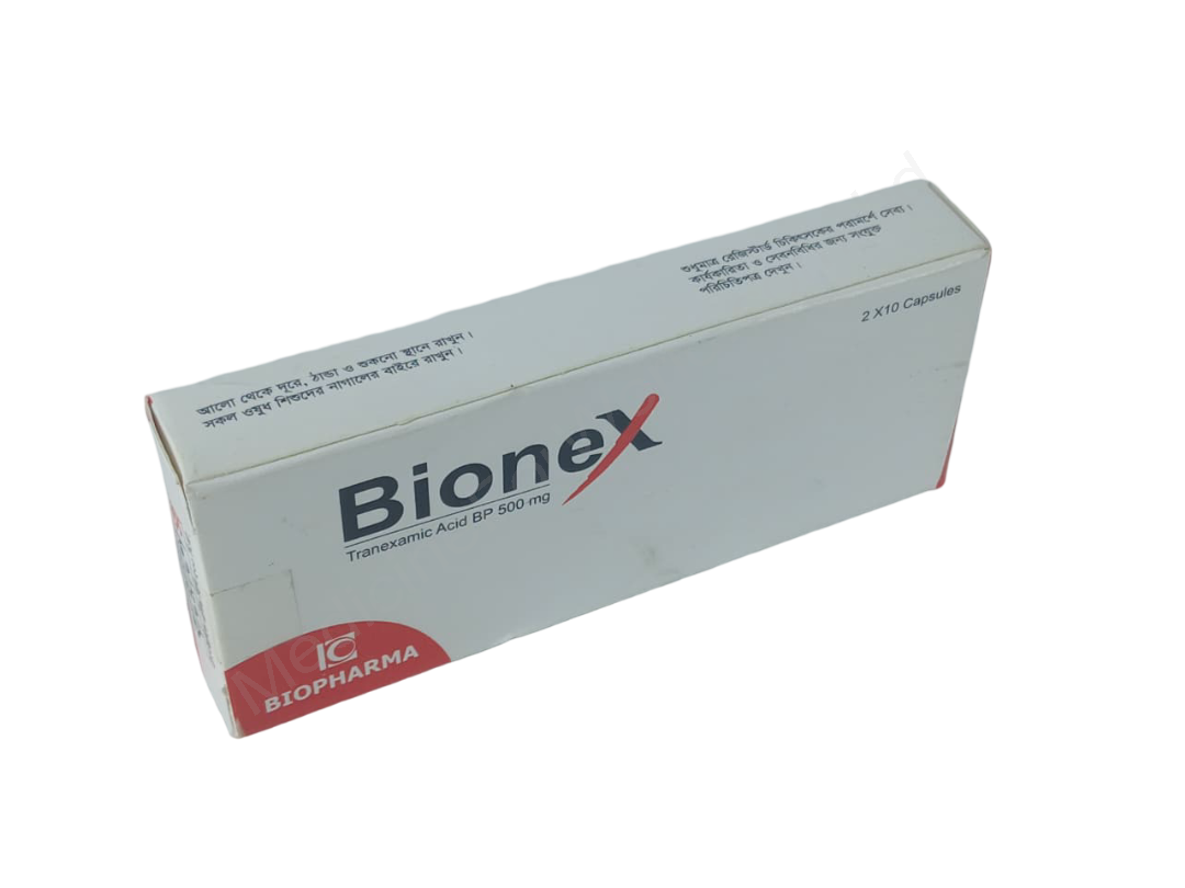 Bionex- Generic Tranexamic Acid- Biopharma Limited