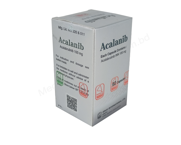 Acalanib- Generic Acalabrutinib- Drug International Pharma