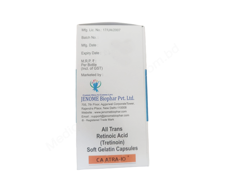 Ca Atra- Generic Tretinoin- Jenome Biophar