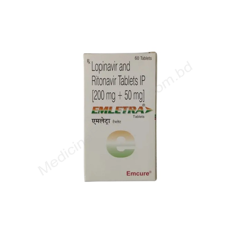 Emletra- Generic Lopinavir + Ritonavir- Emcure Pharma