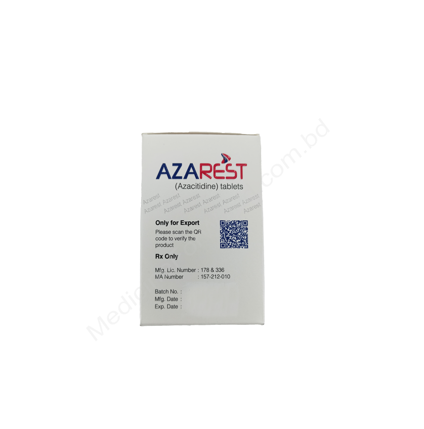 Azarest- Generic Azacitidine- Everest Pharma