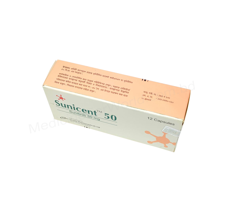 Sunicent- Generic Sunitinib- Incepta Pharma