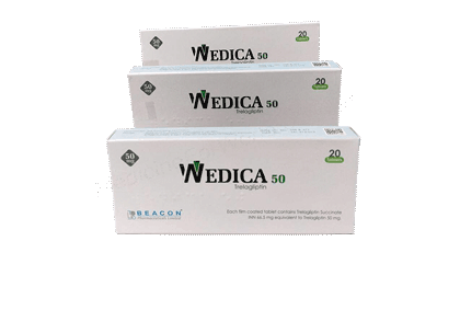 Wedica- Generic Trelagliptin- Beacon pharma