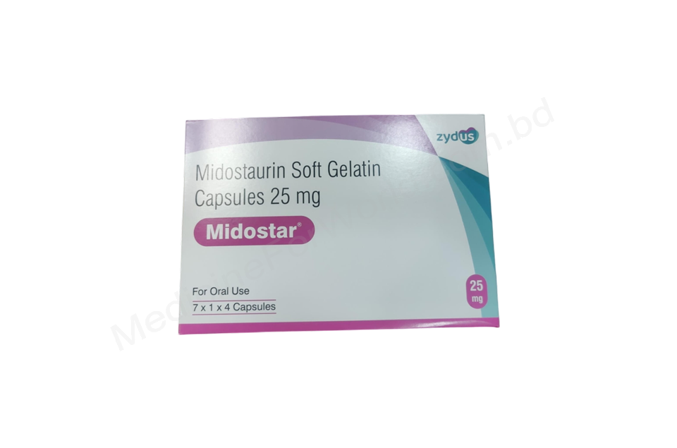 Midostar- Generic Midostaurin- Zydus pharma