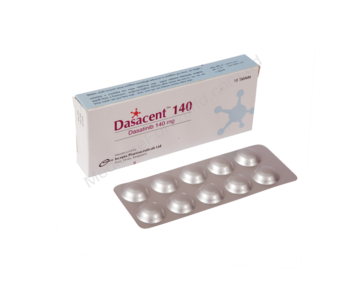 Dasacent- Generic Dasatinib- Incepta Pharma