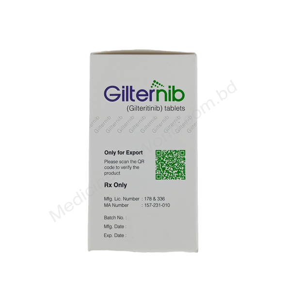 Gilternib- Generic Gilteritinib- Everest Pharma