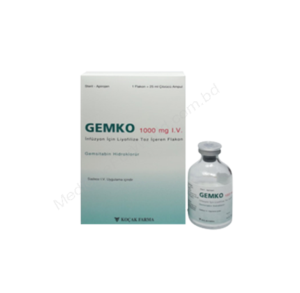 Gemko- Generic Gemcitabine- Kocak Pharma