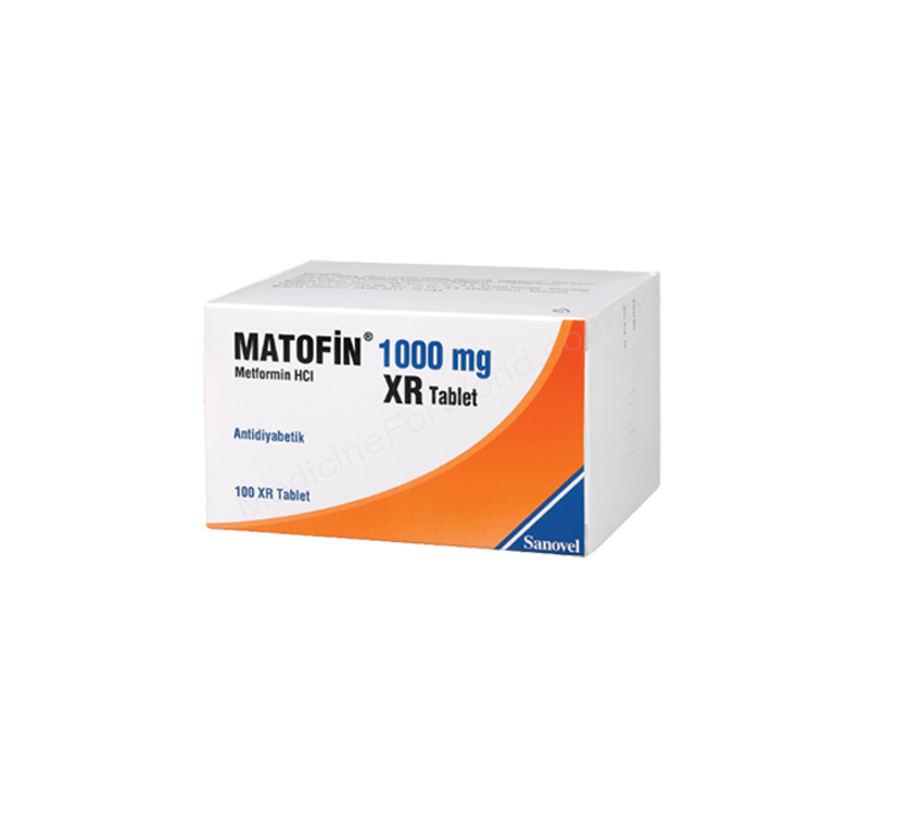 MATOFIN XR- Generic METFORMIN HYDROCHLORIDE- Sanovel pharma