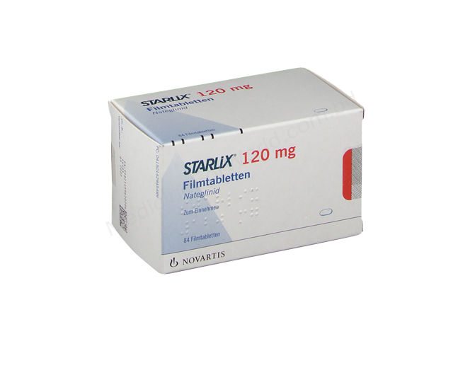 STARLIX- Generic NATEGLINIDE- Novartis Pharma