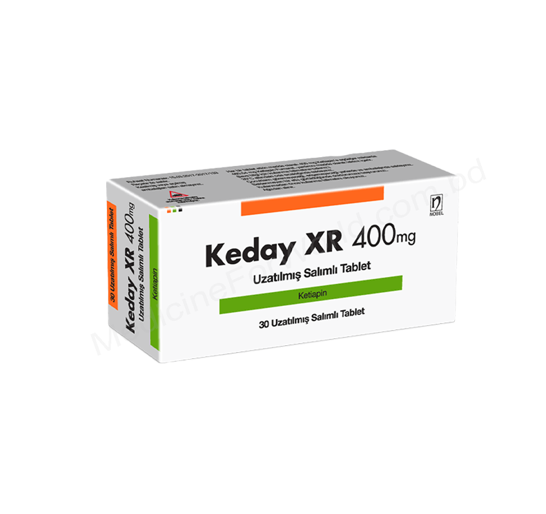 KEDAY XR- Generic QUETIAPINE FUMARATE- Nobel pharma