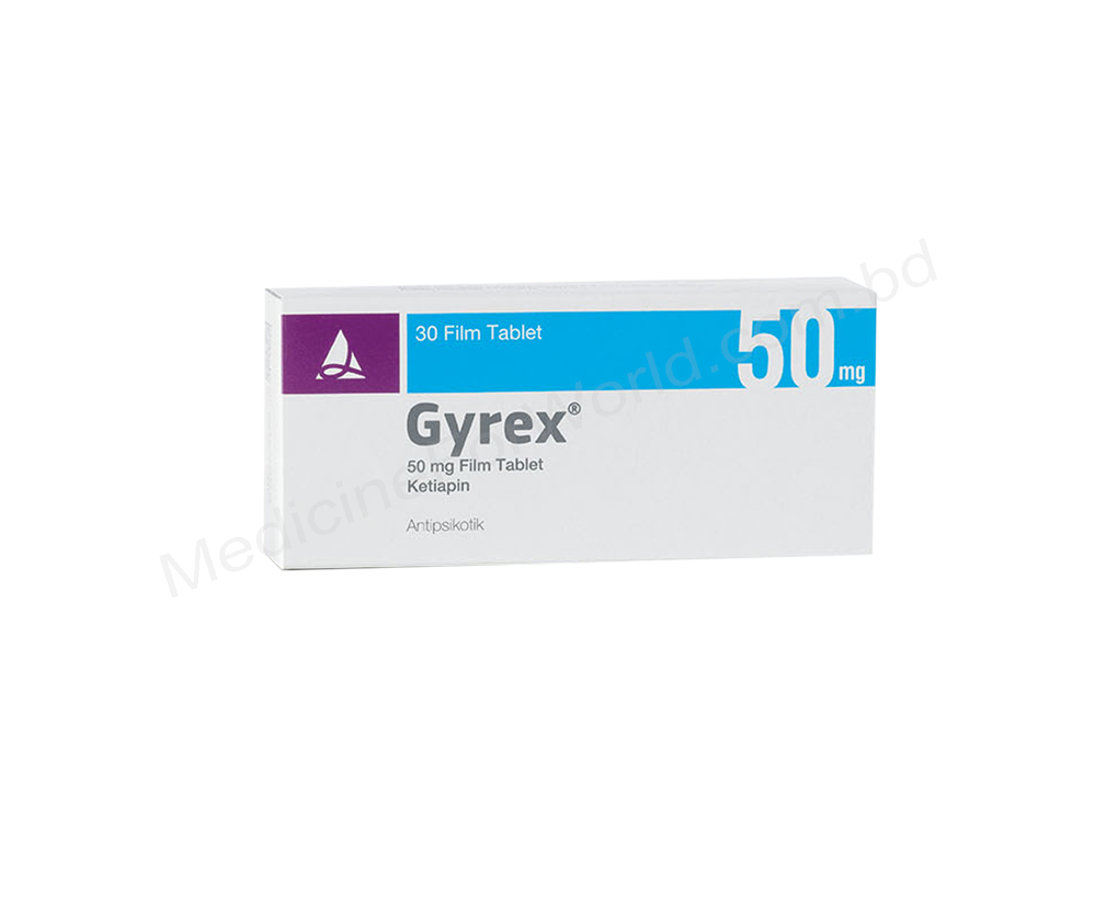 GYREX- Generic QUETIAPINE FUMARATE- Santa Pharma