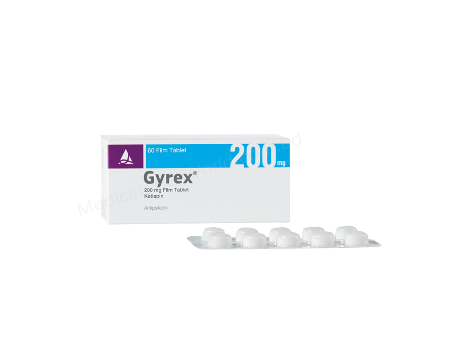 GYREX- Generic QUETIAPINE FUMARATE- Santa Pharma