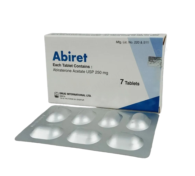 Abiret- Generic Abiraterone Acetate- Drug International Pharma