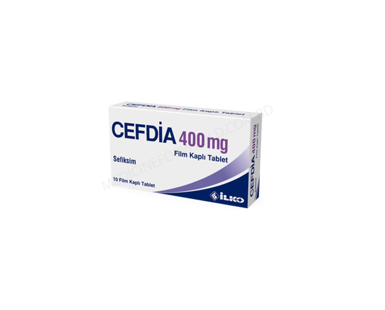 CEFDIA- Generic CEFIXIME- ILKO Pharma