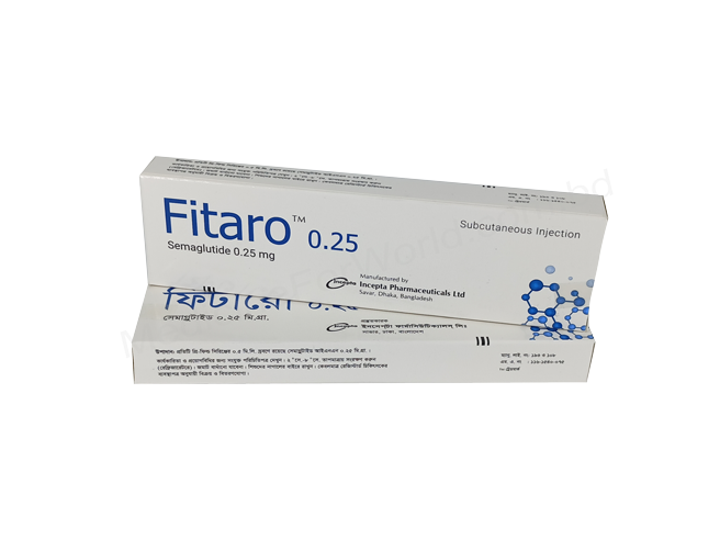 Fitaro- Generic Semaglutide- Incepta Pharma