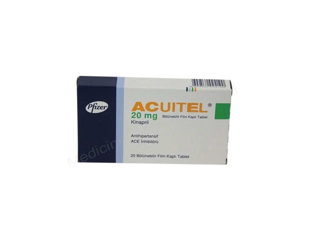 Acuitel- Generic Quinapril Hydrochloride- Pfizer Pharma