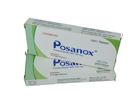 Posanox- Generic Posaconazole- Opsonin Pharma
