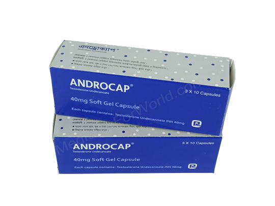 Androcap- Generic Testosterone Undecanoate- Renata Pharma