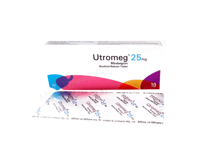 Utromeg- Generic Mirabegron- Unimed Unihealth Pharma