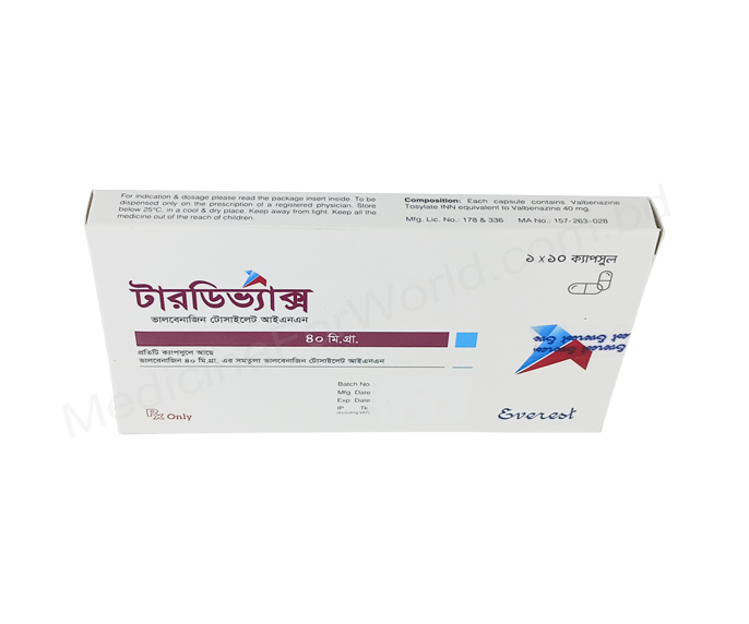 Tardivex- Generic Valbenazine- Everest Pharma