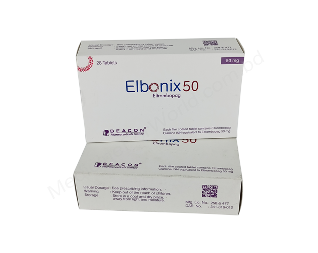 Elbonix- Generic Eltrombopag- Beacon pharma